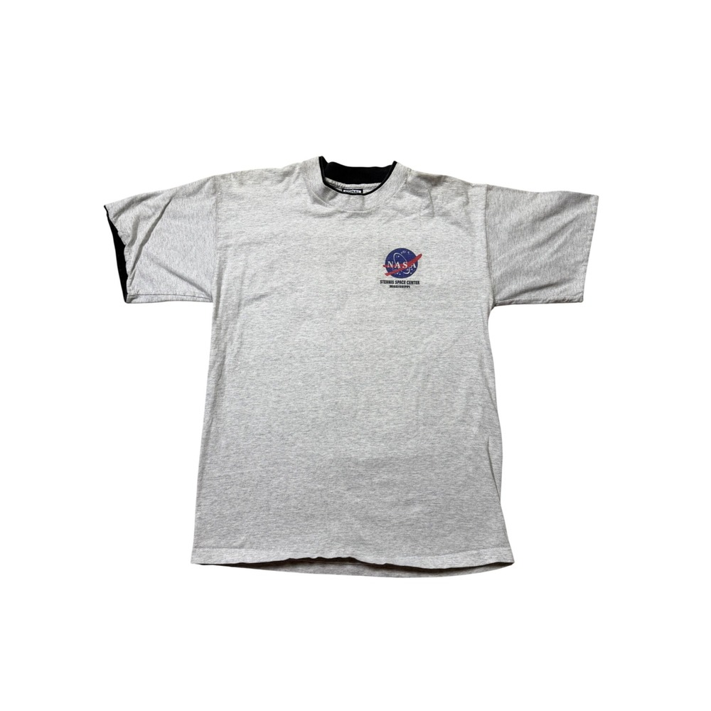 Vintage NASA Stennis Space Center Tee USA Made Large